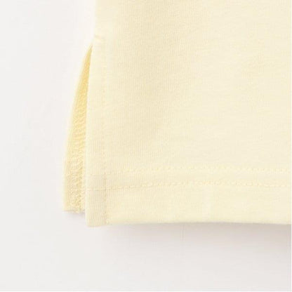 有機棉花卉印花T恤