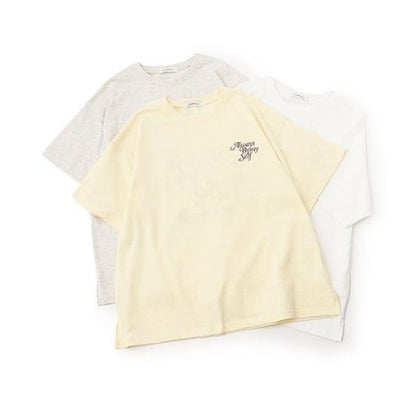 有機棉花卉印花T恤