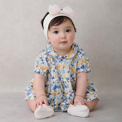 花卉圖案長款上衣褲子套裝