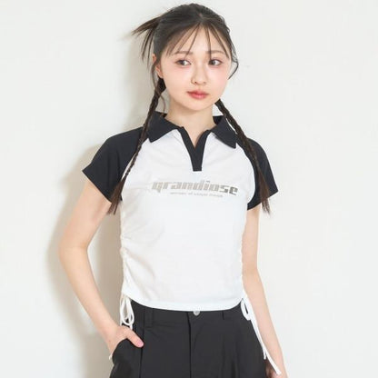 【LTXC】抽繩V領T恤