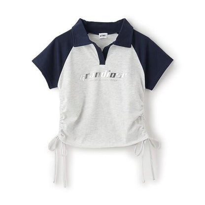 【LTXC】抽繩V領T恤