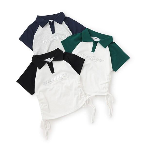 【LTXC】抽繩V領T恤