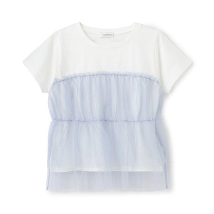 拼接層疊短袖T恤