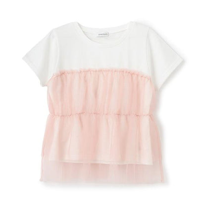 拼接層疊短袖T恤