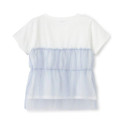 拼接層疊短袖T恤