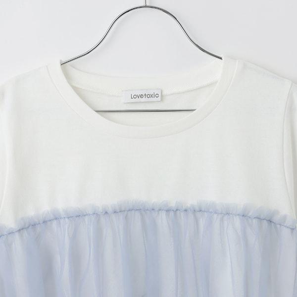 拼接層疊短袖T恤