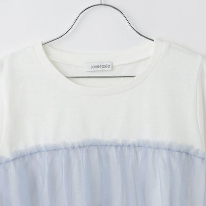 拼接層疊短袖T恤