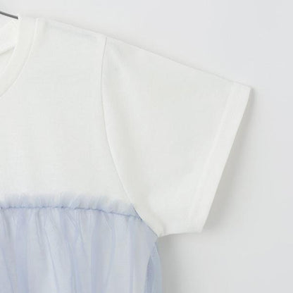 拼接層疊短袖T恤