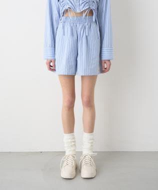 條紋短褲【韓國時尚】