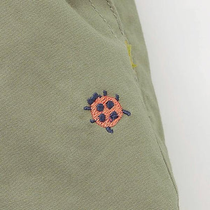 【人氣商品】【直營店無售】Logo六分丈廚師褲