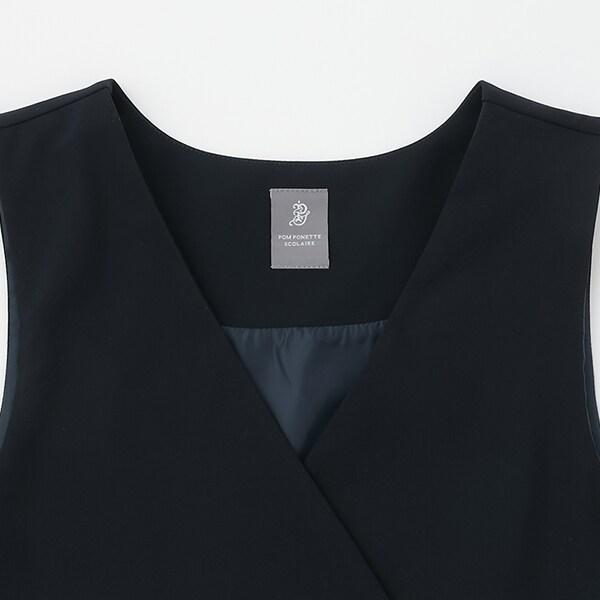 *百褶拼接連衣裙