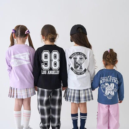 【防汙加工】天竺多款印花學院風T恤