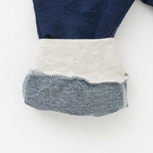 【人氣商品】【直營店無售】恐龍刺繡貼布六分褲帶羅紋褲腳