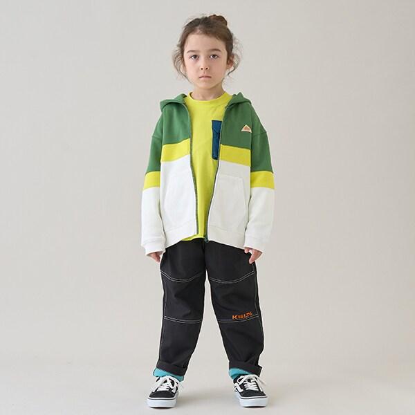 【KELTY】內刷毛拼接拉鍊連帽衛衣