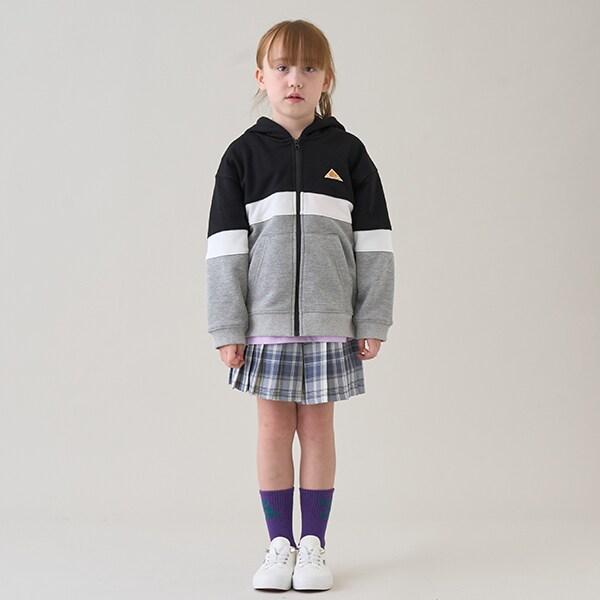 【KELTY】內刷毛拼接拉鍊連帽衛衣