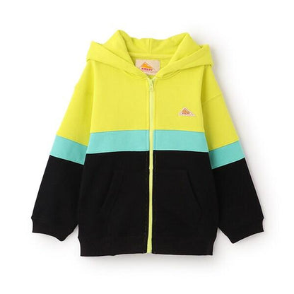 【KELTY】內刷毛拼接拉鍊連帽衛衣