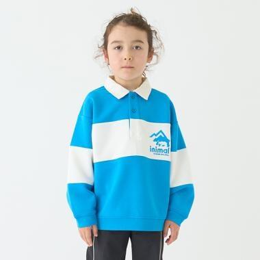 【防潑水】針織刺繡橄欖球衫