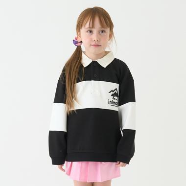 【防潑水】針織刺繡橄欖球衫