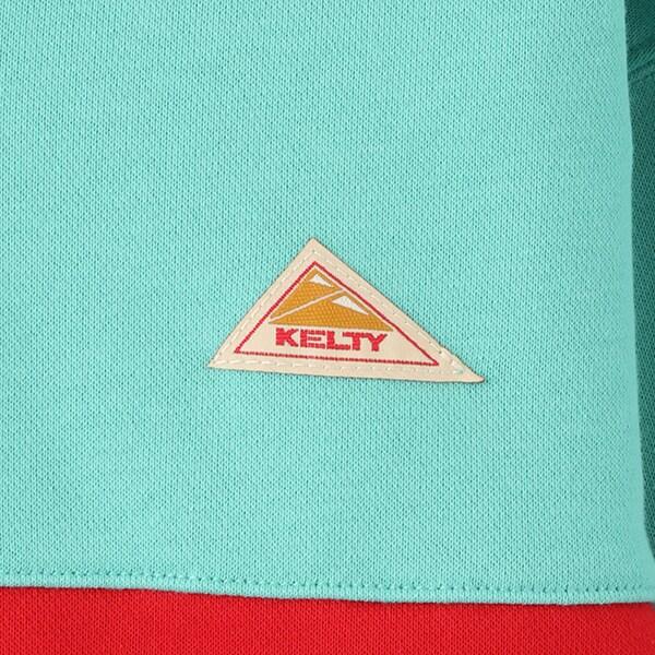 【KELTY】內刷毛拼接拉鍊連帽衛衣