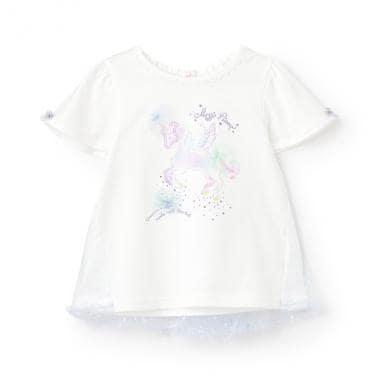【人氣商品】【直營店無售】飛馬印花短袖T恤