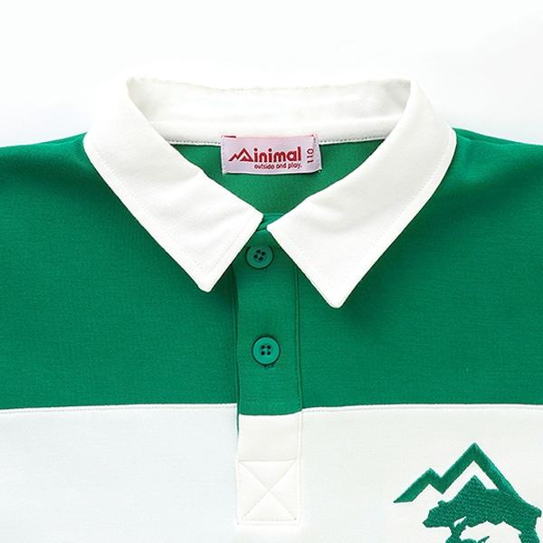 【防潑水】針織刺繡橄欖球衫