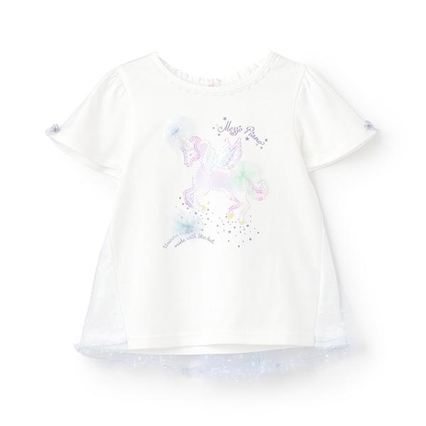 【人氣商品】【直營店無售】飛馬印花短袖T恤