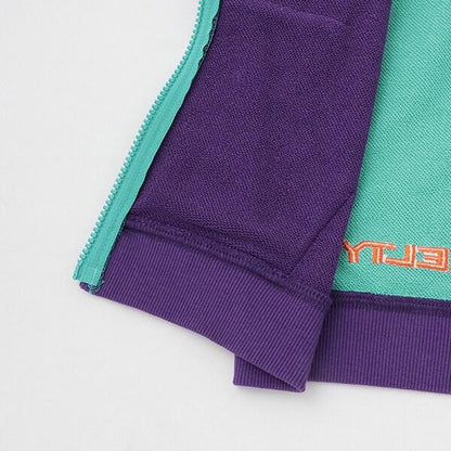 【KELTY】內刷毛拼接拉鍊連帽衛衣