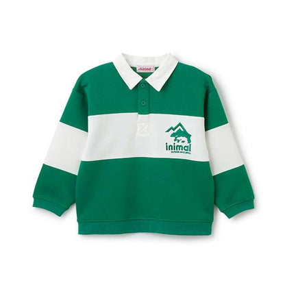 【防潑水】針織刺繡橄欖球衫