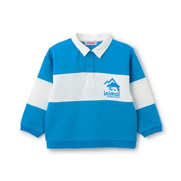 【防潑水】針織刺繡橄欖球衫