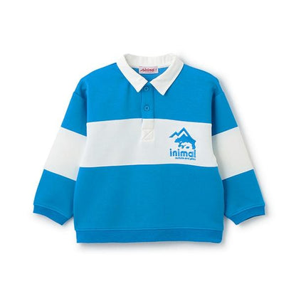 【防潑水】針織刺繡橄欖球衫