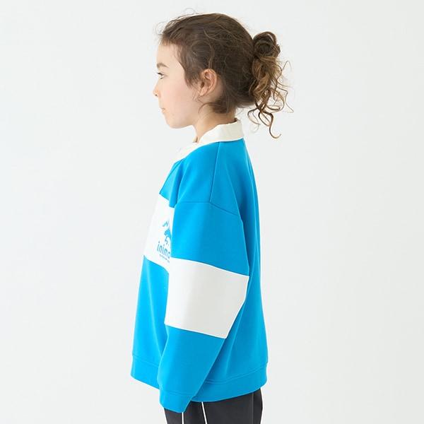 【防潑水】針織刺繡橄欖球衫