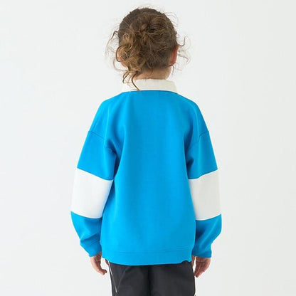 【防潑水】針織刺繡橄欖球衫