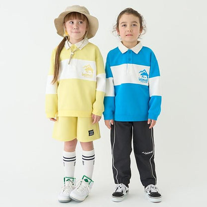 【防潑水】針織刺繡橄欖球衫