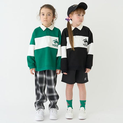 【防潑水】針織刺繡橄欖球衫