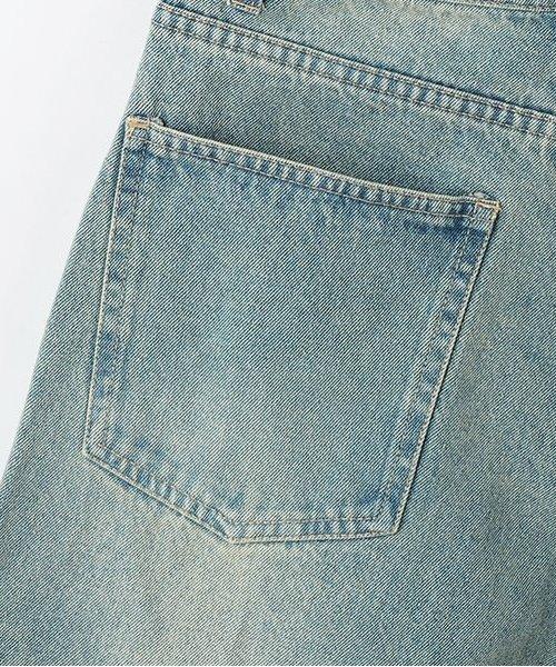 牛仔五分褲【韓國時尚】