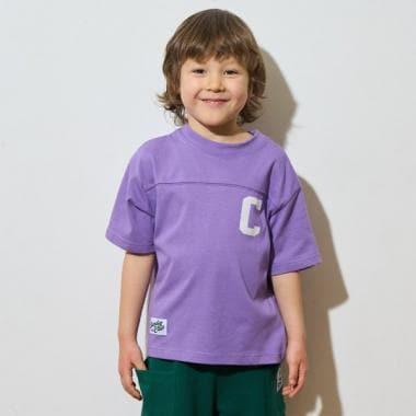 【正反兩穿OK!】【舒適天竺】字母印花T恤