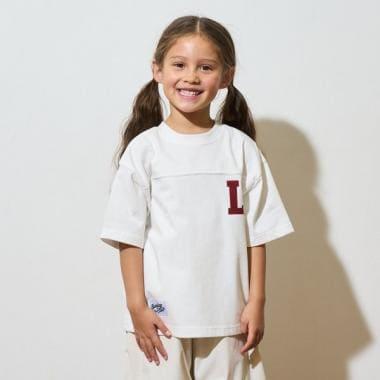 【正反兩穿OK!】【舒適天竺】字母印花T恤