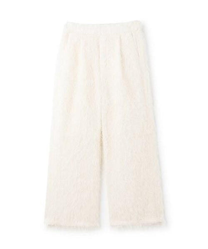 流蘇半寬鬆長褲