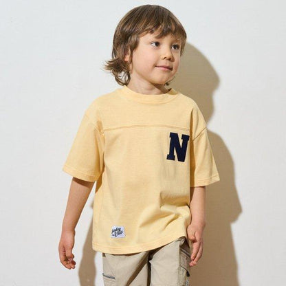 【正反兩穿OK!】【舒適天竺】字母印花T恤