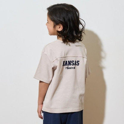 【正反兩穿OK!】【舒適天竺】字母印花T恤