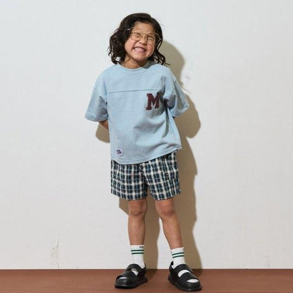 【正反兩穿OK!】【舒適天竺】字母印花T恤