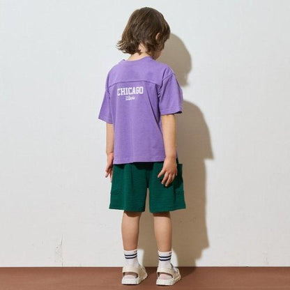 【正反兩穿OK!】【舒適天竺】字母印花T恤