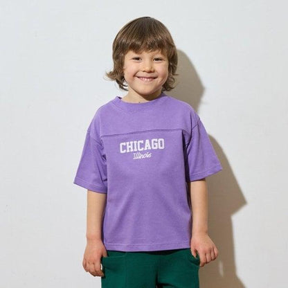 【正反兩穿OK!】【舒適天竺】字母印花T恤