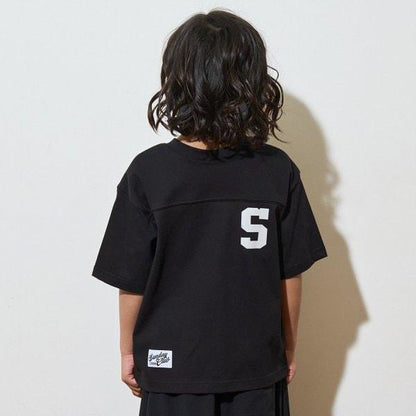 【正反兩穿OK!】【舒適天竺】字母印花T恤