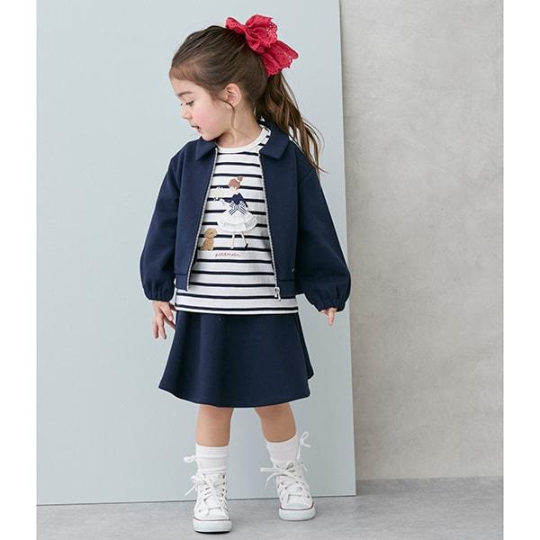 【Link/防汙加工】喇叭裙褲（兒童尺碼）