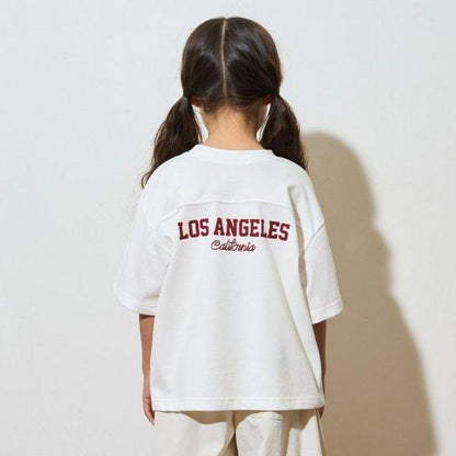 【正反兩穿OK!】【舒適天竺】字母印花T恤