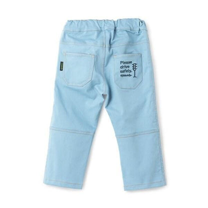 交通工具口袋畫家褲