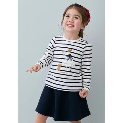 【Link/防汙加工】喇叭裙褲（兒童尺碼）