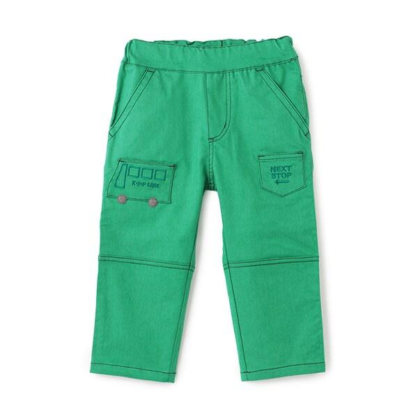 交通工具口袋畫家褲