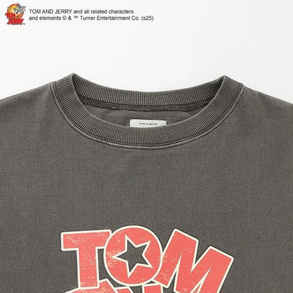 【AMI】【TOM AND JERRY】攝影印花套頭衫